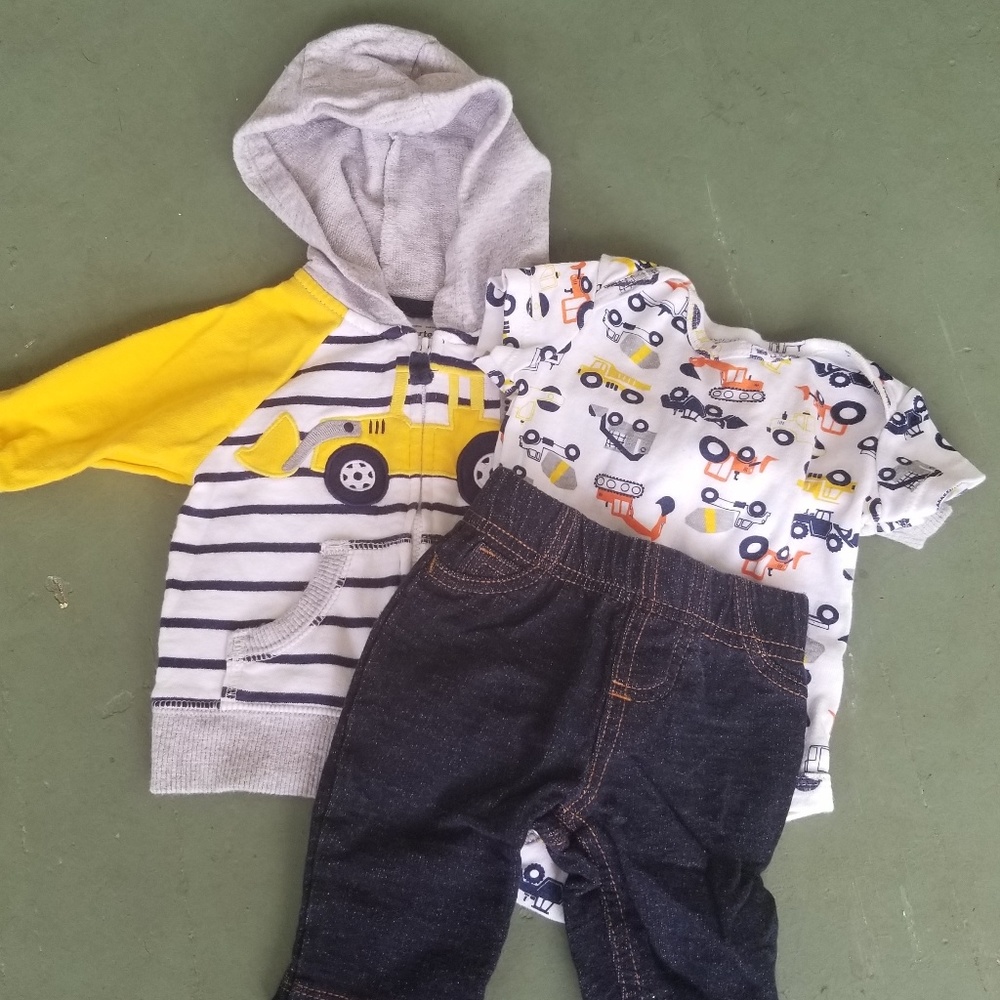 Carters 3M Bulldozer Set